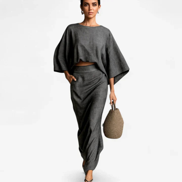 Ophelia | Two Piece Set with Skirt
