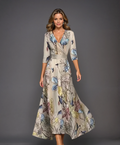 Chic Dress with Floral Print