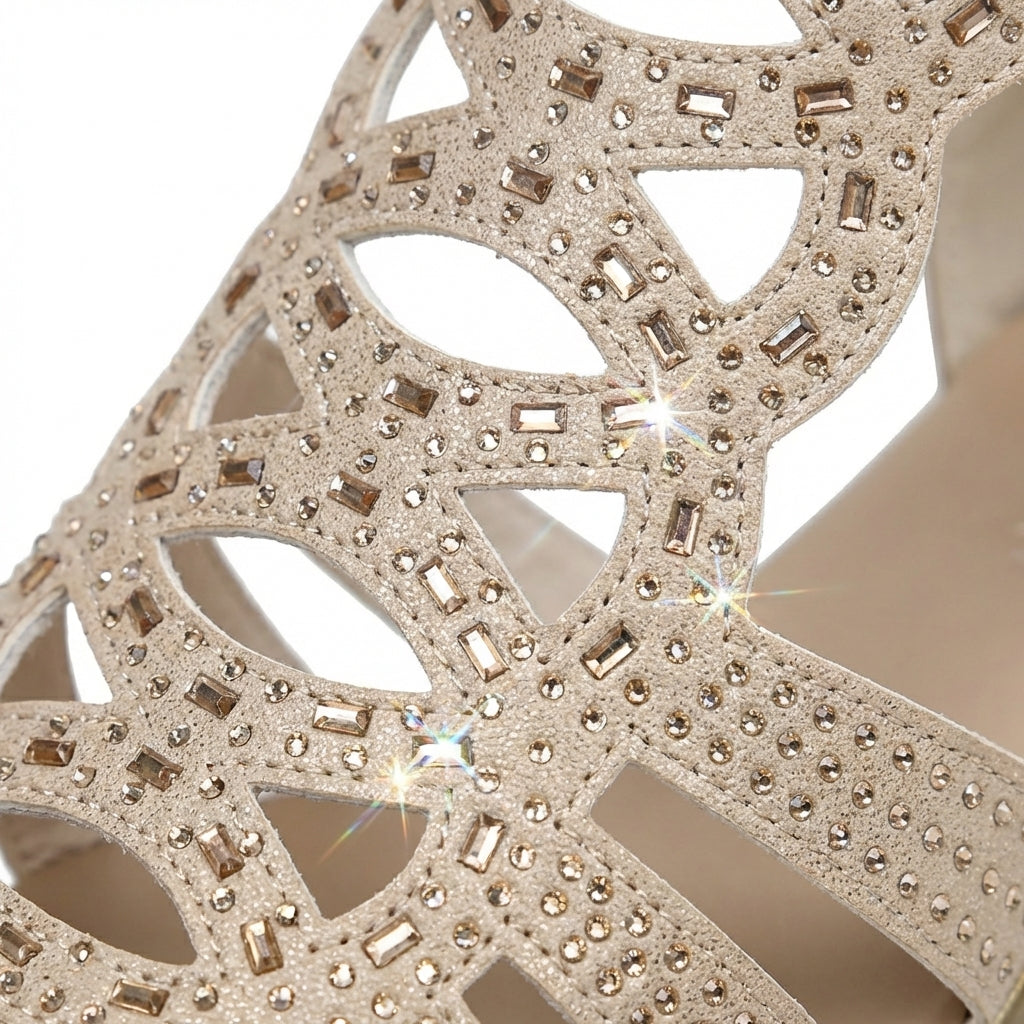 Gracie - Elegant Summer Wedge Sandals