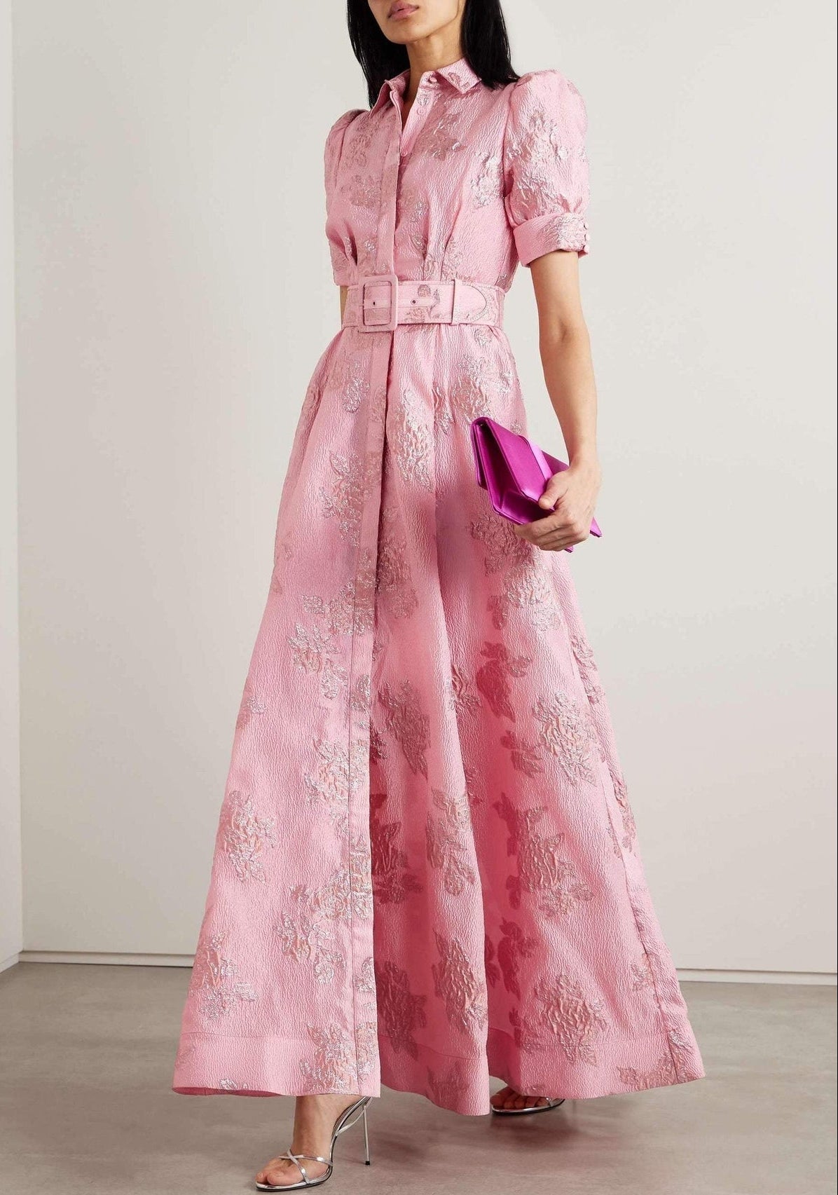 Evelyn | Dress with Short Puff Sleeves